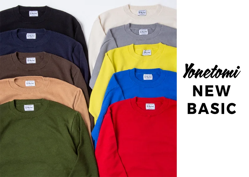 Yonetomi NEW BASIC ” CASHMERE KNIT ORDER EVENT - 株式会社 聖