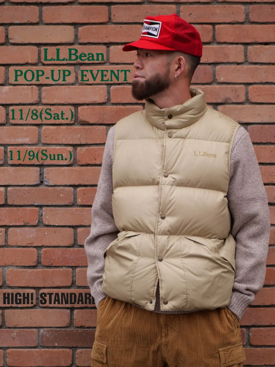 L.L.Bean POP-UP!! 開催のお知らせ 11/8-11/9 - 株式会社 聖林公司